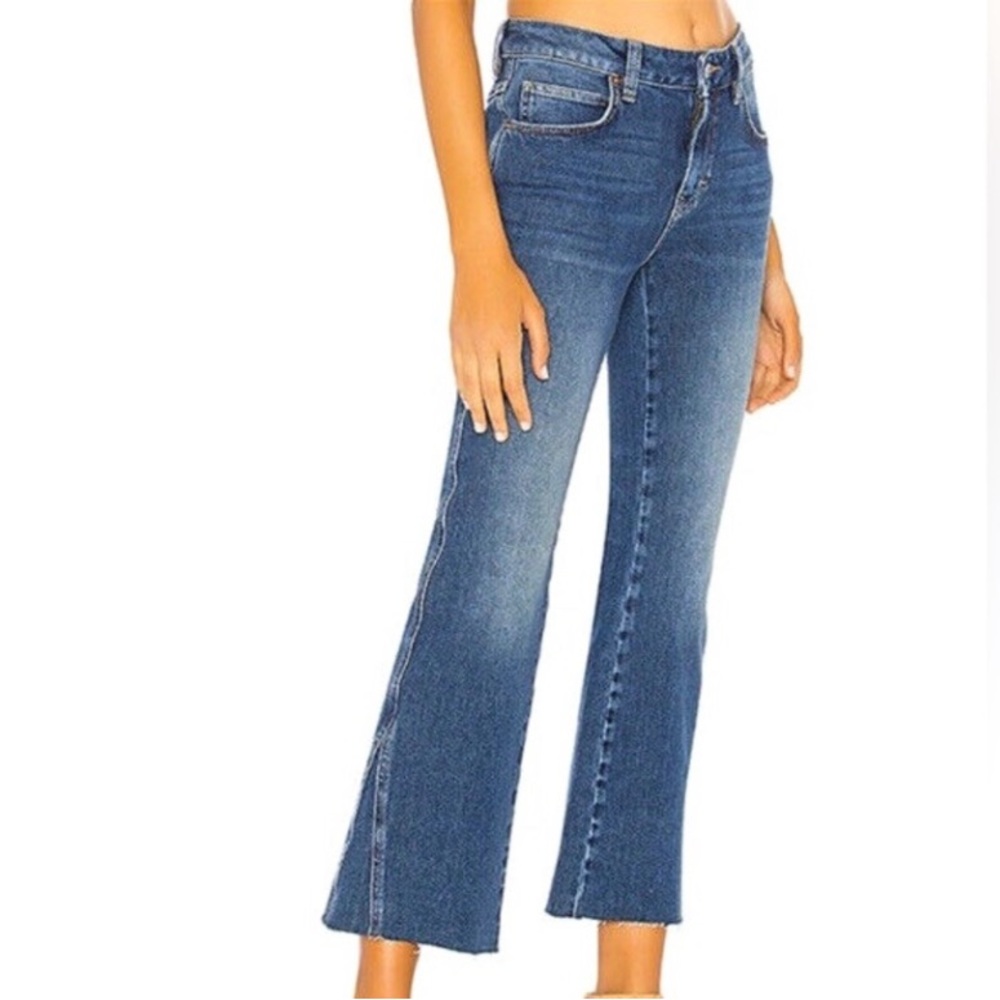 *NWT* Free People - Size 25 R - Rita Crop Flare Jeans